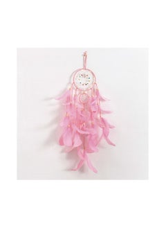 Buy Handmade Feather Hanging Pendant Dream Catcher with Led in UAE