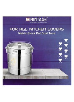 Buy Mintage Stockpot matrix Laser - 1.5 Ltr stainless steel in UAE