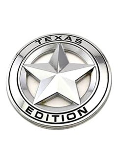 اشتري 3D Metal Texas Edition Star Car Emblem Badge For Ford Jeep Dodge Mercedes Bmw Volvo Chevrolet Nissan Mazda Audi Vw Nissan Honda Toyota Lexus Lincoln Suv Car Styling Decoration Accessories في مصر