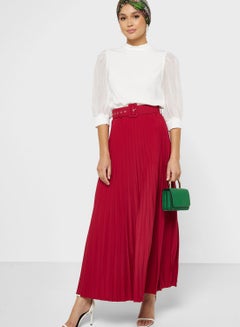 Buy A-Line Pleated Skirt in UAE