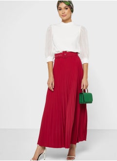 Buy A-Line Pleated Skirt in UAE