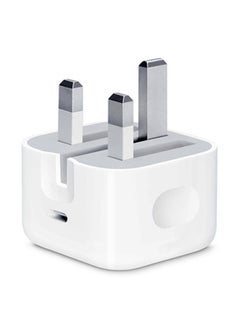 Buy 20W PD Power Adapter Wall With TYPE-C Port UK Plug For Smart Phone Fast Charger in UAE