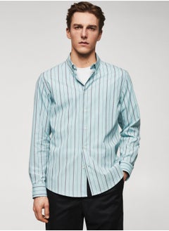 Buy Striped Slim Fit Shirt in Saudi Arabia