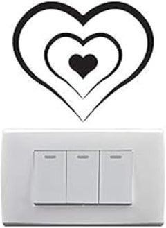 اشتري Wall Sticker - Light Switch - Three hearts في مصر