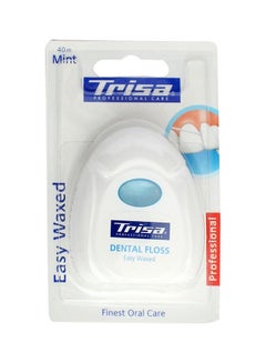 Buy Professional Dental Floss Easy Waxed Mint 40M in UAE
