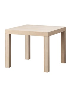 Buy Lack Side Table, White Stained Oak Effect, 55X55 Cm in Egypt