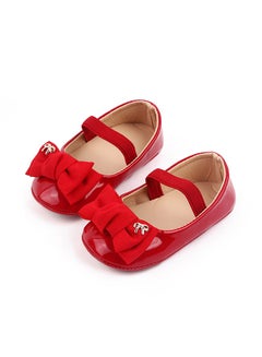 Buy Baby Leather Shoes-Red in Saudi Arabia
