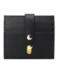 اشتري Rahala Men's 4-sided Bifold Leather Cardholder (Black) - No:RA107 في مصر