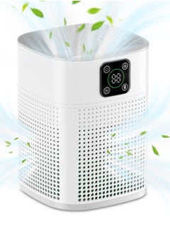 اشتري Air Purifier for Home Large Room Up to 547ft² Honeyuan H13 HEPA Air purifier with 360°Air Intake 3 Fan Speeds 3 Stage Filtration For Pet Dander Dust Pollen Smoke في السعودية