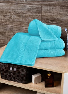 Buy Banotex bath towels set (Luxe) 3 towels, sizes 50X100 cm 300 g+ 70X140 cm 600 g+ 90X150 cm 810 g100% Egyptian cotton product, high-quality and absorbent combed cotton, suitable for all uses in UAE