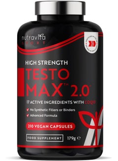 Buy Testo Max Booster for Sport Men - 210 Vegan Capsules in Saudi Arabia