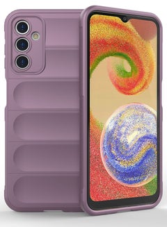 Buy GOLDEN MASK Compatible With Samsung Galaxy A14 4G / A14 5G Magic Case ShockProof (Purple) in Egypt