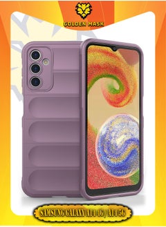 Buy GOLDEN MASK Compatible With Samsung Galaxy A14 4G / A14 5G Magic Case ShockProof (Purple) in Egypt