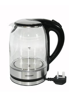 Buy glass electric kettle, 1.7 liter capacity in Saudi Arabia