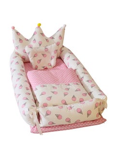 اشتري Crown Baby Crib Bed في الامارات