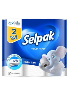 اشتري 3 Ply Toilet Paper 140 Sheets في الامارات