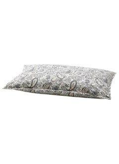 Buy Pillowcase Grey And White 50X80 Cm in Saudi Arabia