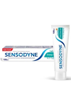 Buy Sensodyne Deep Clean Gel Sensitivity Toothpaste 100 ml in Saudi Arabia