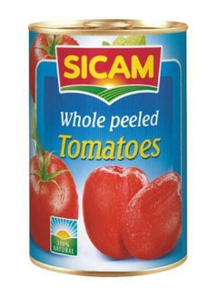 Buy Sicam Whole Peeled Tomatoes 400 G in UAE