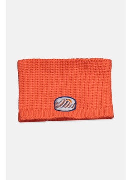 اشتري Kids Boy Textured Neck Scarf  20 D cm, Orange في الامارات