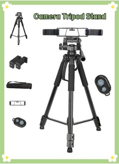 Buy Camera Tripod Stand, 170cm 360° Panorama Shooting Phone Tripod with Travel Bag, Sturdy Tripod with Wireless Remote, Supports DSLR Cameras/Projector/Webcam/Spotting Scopes in Saudi Arabia