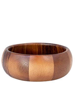 اشتري Acacia Wooden Bowl 15cm Bowl, Brown في الامارات