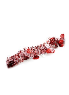 Buy Festive Radiance Tinsel Decorations by Party Fun 9cmx2m Set of 6 Pcs in Assorted Colors Add Sparkle and Joy to Your Celebrations in UAE