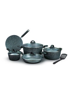 Buy HOMEWAY 10 PCS MARBLE COOKWRE SET-FORGED in UAE