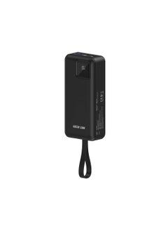 اشتري Green Lion Power Tank Power Bank 30000mAh PD 22.5W with Fast Charging Cable - Black Green Lion Power Tank Power Bank 30000mAh PD 22.5W with Fast Charging Cable - Black في الامارات