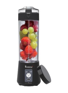 Buy Home Pro BlendPro Plus Portable Blender with Six Leaf Blade High Power 400ml Black in UAE