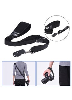 اشتري Professional Rapid Quick Release Camera Shoulder Sling Neck Wrist Strap for DSLR ILDC DV Outdoor Shooting في الامارات