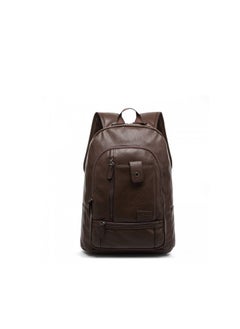 Buy North Wolfman Casual Leather Shoulder Bag, Laptop backpack Brown in Egypt