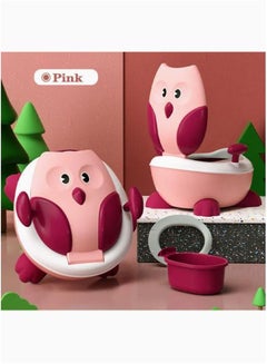 Buy Children Toilet Seat,Baby Enlarged Thickened Potty Urinal,Children Cartoon Toilet Seat,Little Boy Baby Girl Baby Toddler,Suitable For 0 to 6 Years Old Children（pink） in UAE