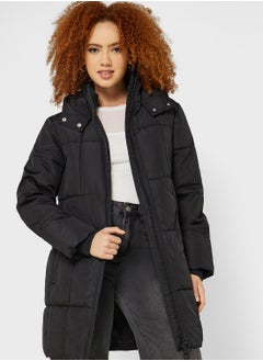 Buy Hooded Puffer Jacket in Saudi Arabia