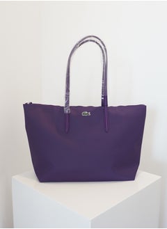 Buy LACOSTE Travel Bag Tote Bag Large capacity commuter tote bag sober and stylish Travel Bag purple 45cm * 28cm * 10cm in Saudi Arabia