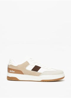 اشتري Men's Panelled Sneakers with Lace-Up Closure في الامارات