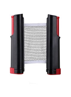 Buy Retractable Adjustable Table Tennis Nets Post Set Replacement Ping Pong Net and Indoor Outdoor Game Accessories in UAE