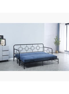 Buy Urban Single Extendable Metal Day Bed 183x95.5x207 cm in UAE