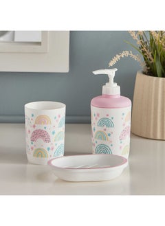 اشتري Hermione 3-Piece Midsummer Gemini Bath Accessories Set 16 x 7 x 16 cm في الامارات