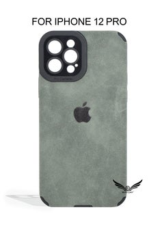 Buy iPhone 12 Pro Protective Case Unique Silicone Cover Shell Soft Microfiber Cushion Compatible With Apple iPhone 12 Pro in UAE