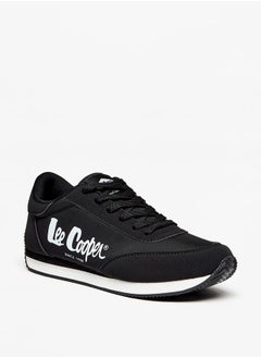 اشتري Women Logo Print Lace-Up Sneakers في السعودية