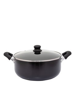 اشتري Nonstick 30cm Casserole – Lightweight, Scratch Resistant & Stylish,Ideal for Stews, Soups & One-Pot Meals في الامارات