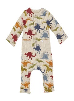 اشتري Mud Pie Baby Boy Bodysuit, Dinosours, 9-12 Months في الامارات