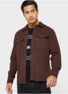 Buy Flap Pocket Regular Fit Shirt in UAE