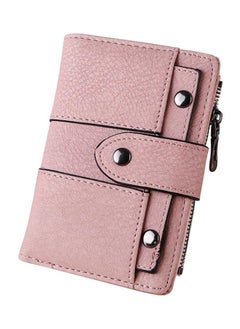 اشتري Retro Card Holder Clutch Pink في الامارات