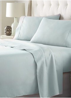 Buy STITSH Cotton Sheet Set 3 Pieces 300 Stitches in Saudi Arabia