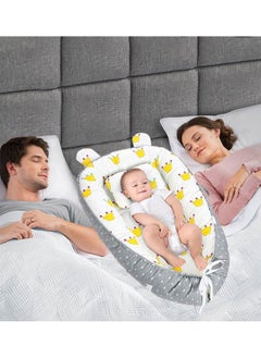 Buy Breathable Cotton Portable Hypoallergenic Baby Nest Lounger For Bedroom Travel Camping in Saudi Arabia