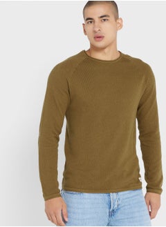 Buy Essential Crew Neck Pullover in Saudi Arabia