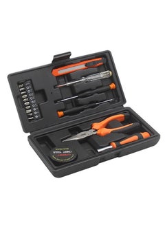 Buy 18-Piece Portable Tool Kit Household Hand Toolbox General Repair Set in UAE