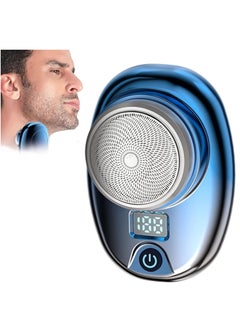 Buy Mini Portable Shaver Electric Razor Easy One-Button Use Suitable for Home Car Travel Pocket Size in Saudi Arabia